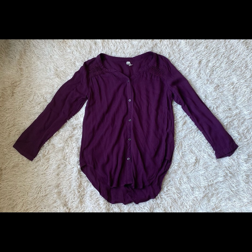 Mudd Button Down Tee